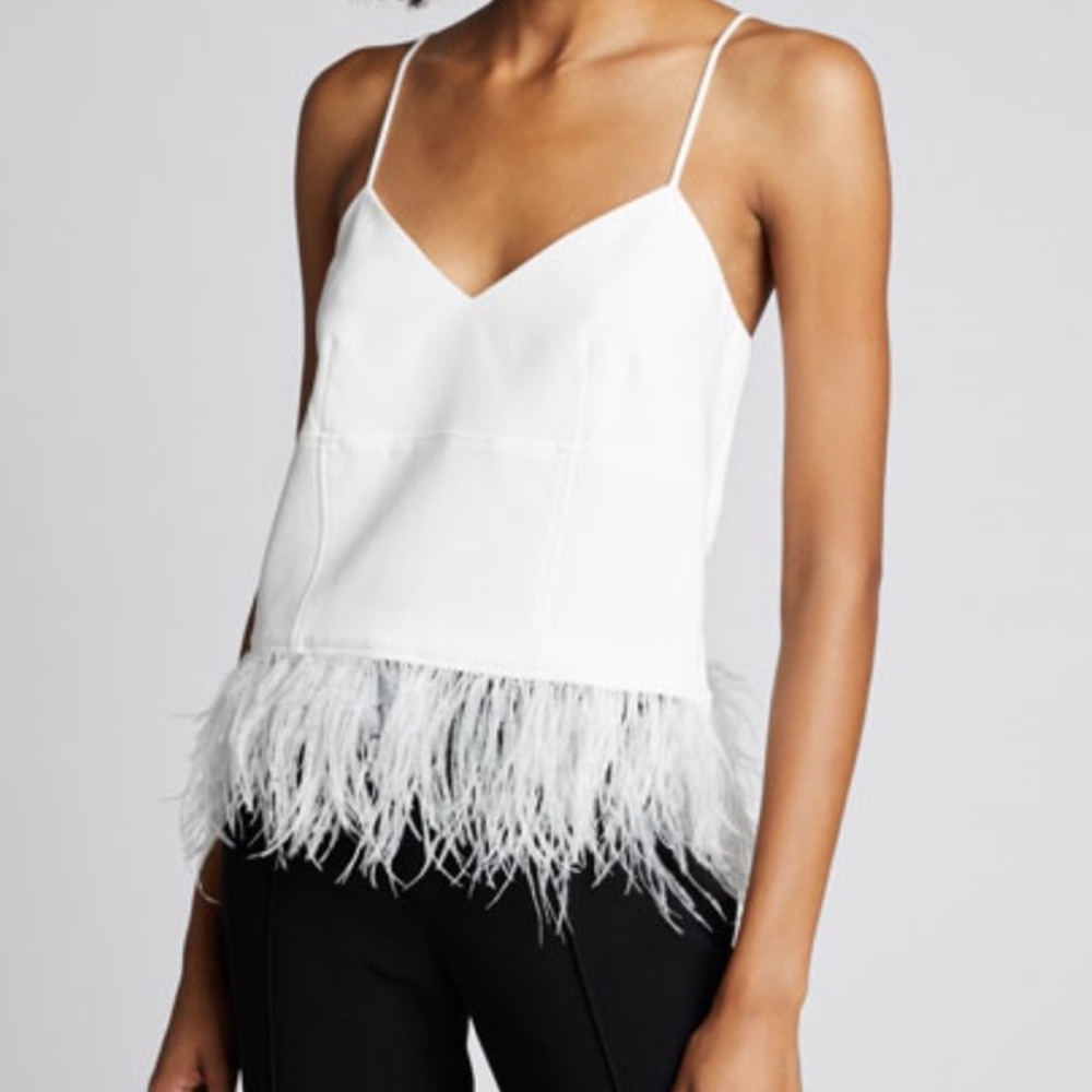 Cinq A Sept Narcissa Feather Top